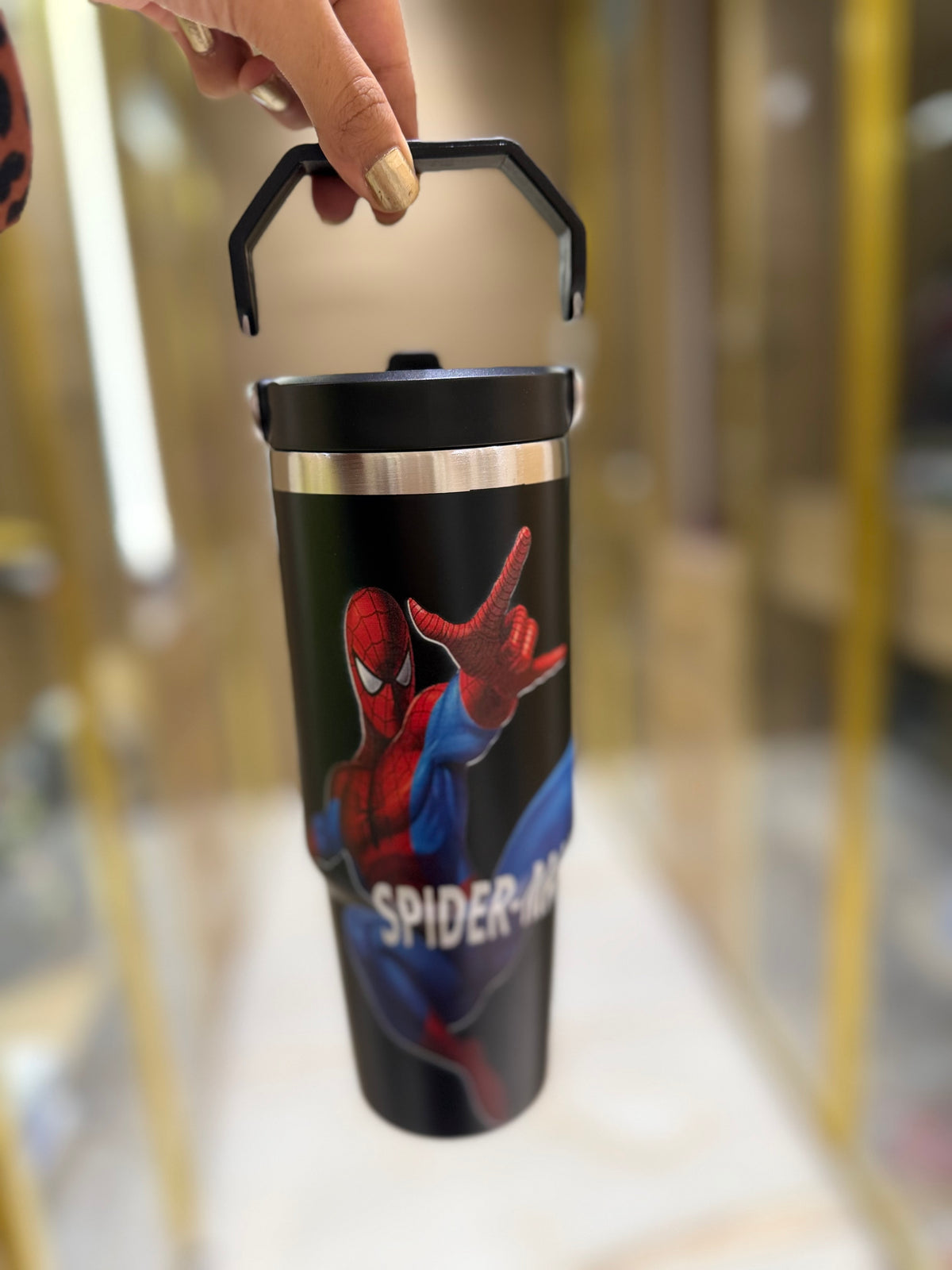 Super-Hero Style Insulated Tumbler
