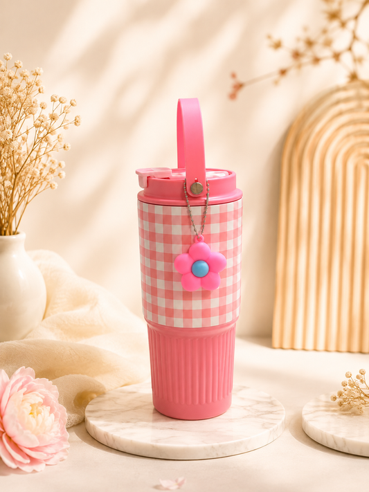 3D flower tumbler