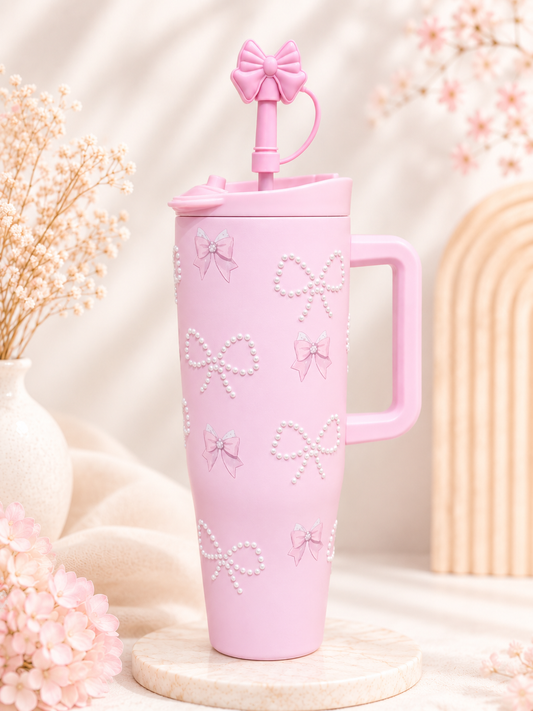 SITARAYURI Bow Pearl Tumbler
