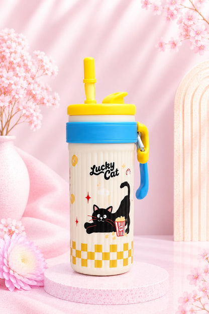 Cartoon Colourblock Sipper🎀
