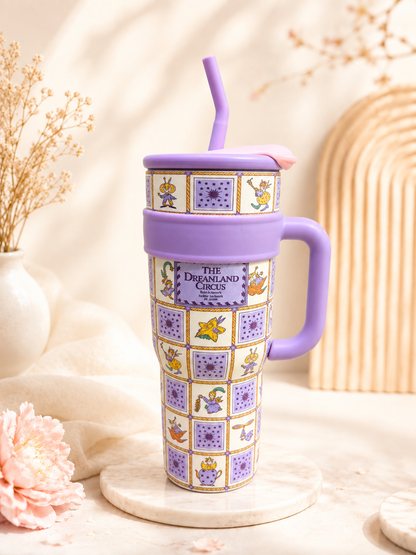 Handled Straw Tumbler
